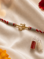 Om Convertible Watch Charm Rakhi G (Brass)
