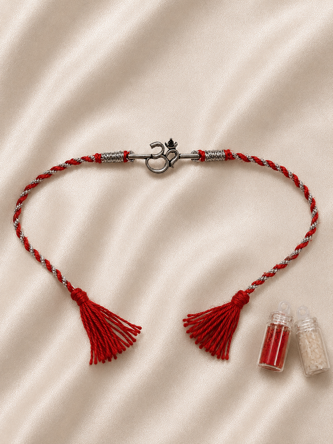Om Convertible Watch Charm Rakhi S (Brass)