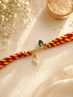 925 Silver Bansuri Watch Charm Rakhi G