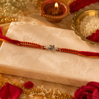 925 Silver Om Watch Charm Rakhi S