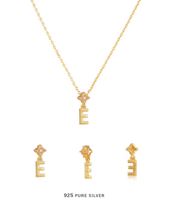 Alphabet Chain Pendant