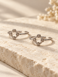 Cira 925 Silver Cz Toe Ring