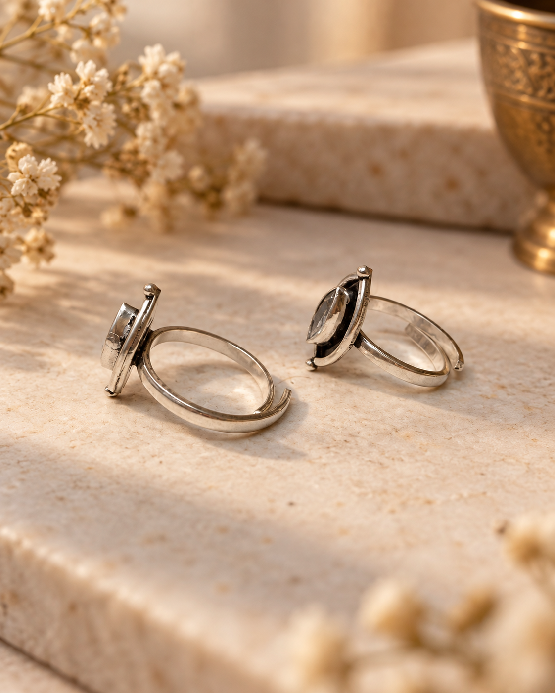 Handmade Pure Silver Toe Ring 2
