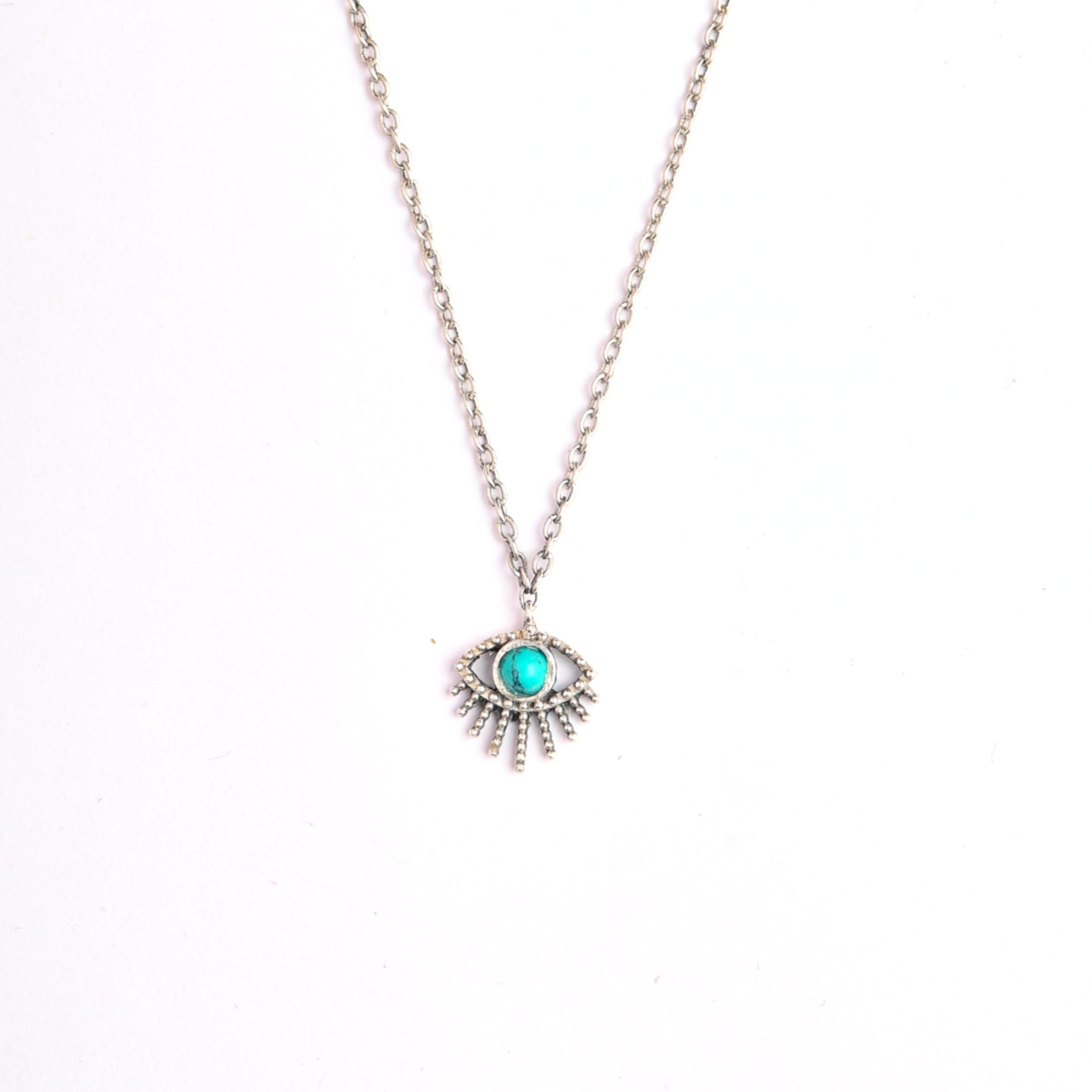 Evil eye oxi necklace