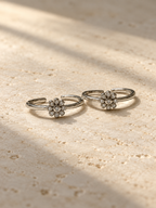 Daisy 925 Silver Cz Toe Ring
