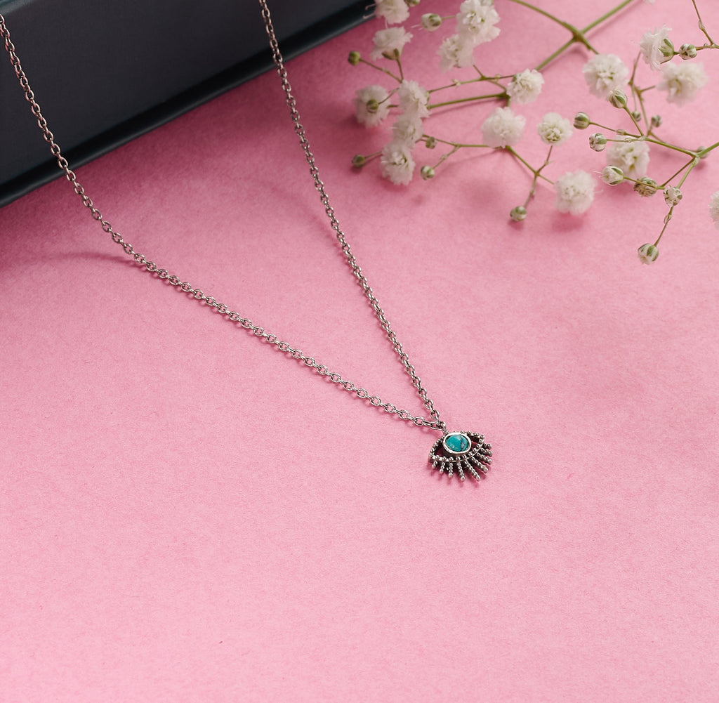 Evil eye oxi necklace