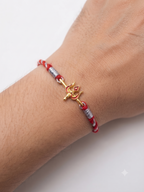 Trishul Convertible Watch Charm Rakhi G (Brass)