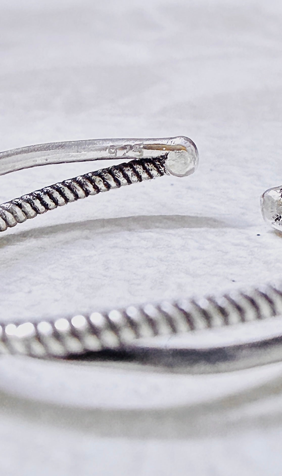 Hanging Chain 925 Silver Toe Ring