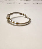 Zavya 925 Silver Cz Toe Ring