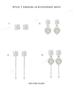 Ella 4 in 1 earring