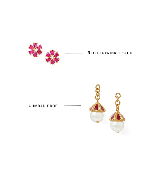 Dani 2 in 1 earring