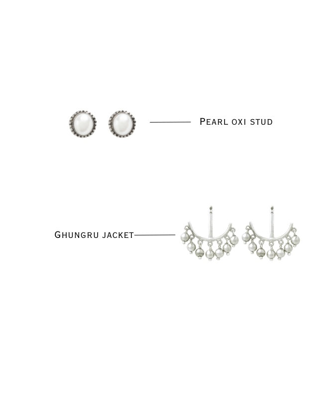 Saanchi 2 in 1 earring