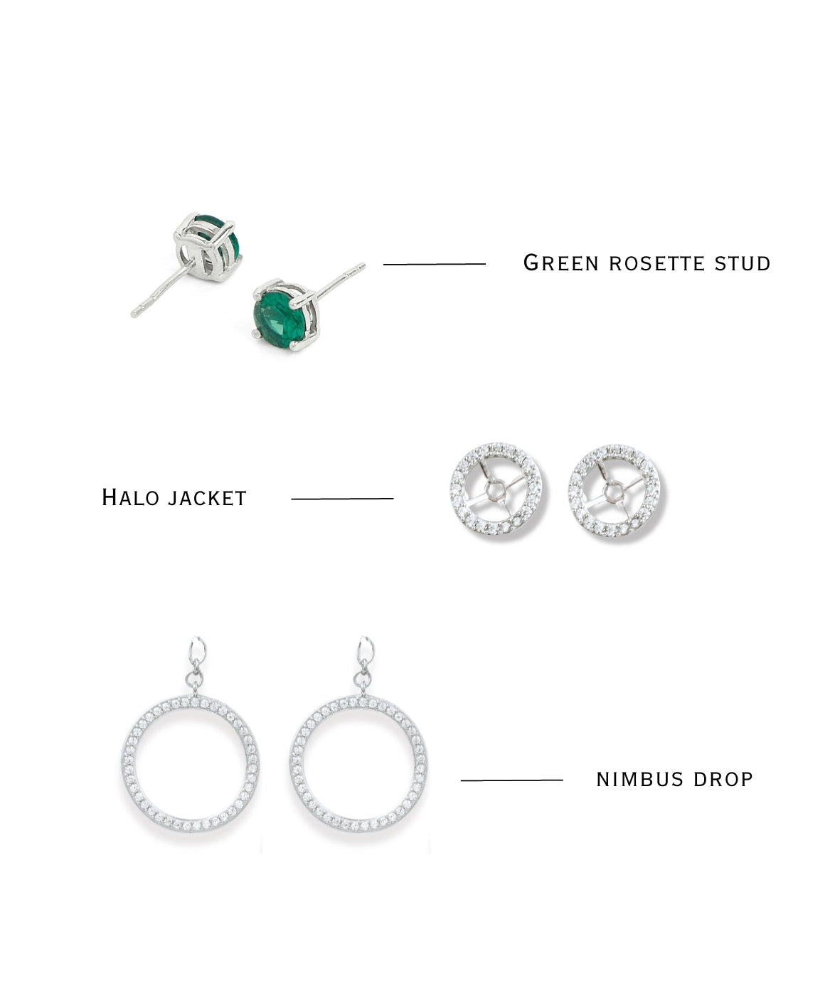 Nyla - 4 in 1 earring
