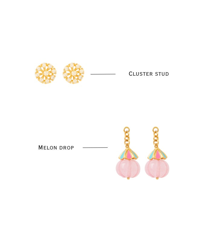 Mabel 2 in 1 earring