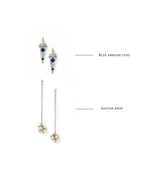 Teer Drop 2 in 1 earring