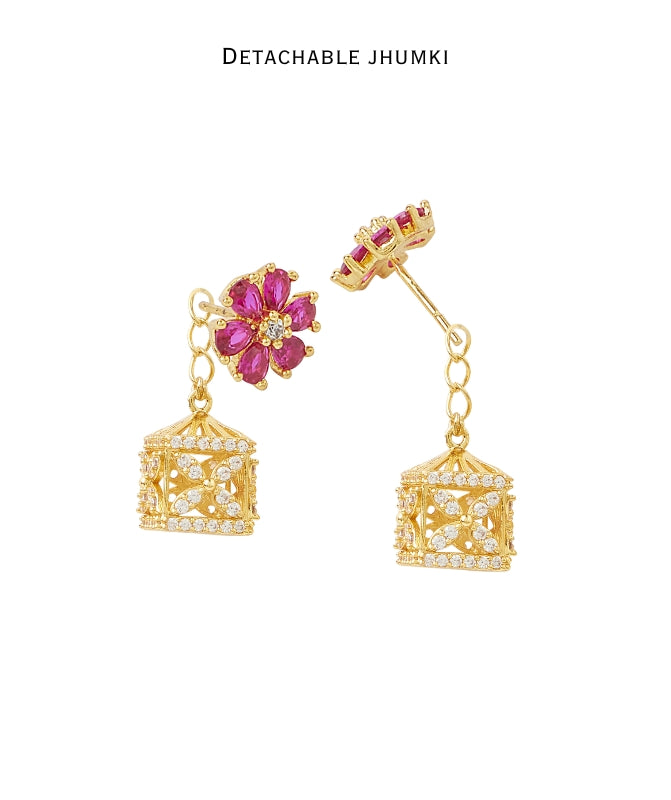 Myra 2 in 1 earring