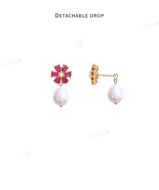 Gloria 2 in 1 earring
