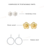 Arela 4 in 1 earring