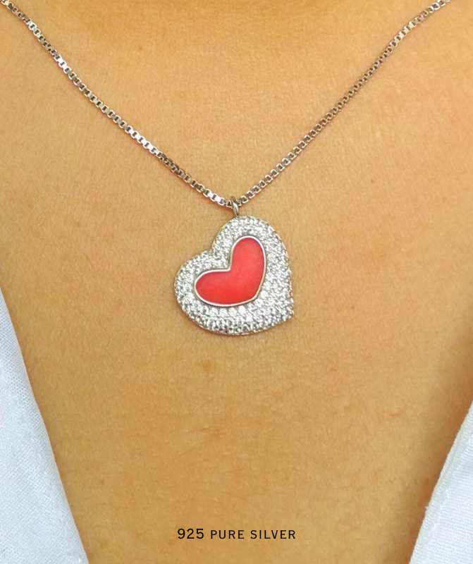 Heart necklace 2