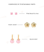 Daisy 4 in 1 earring