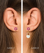 Dani 2 in 1 earring