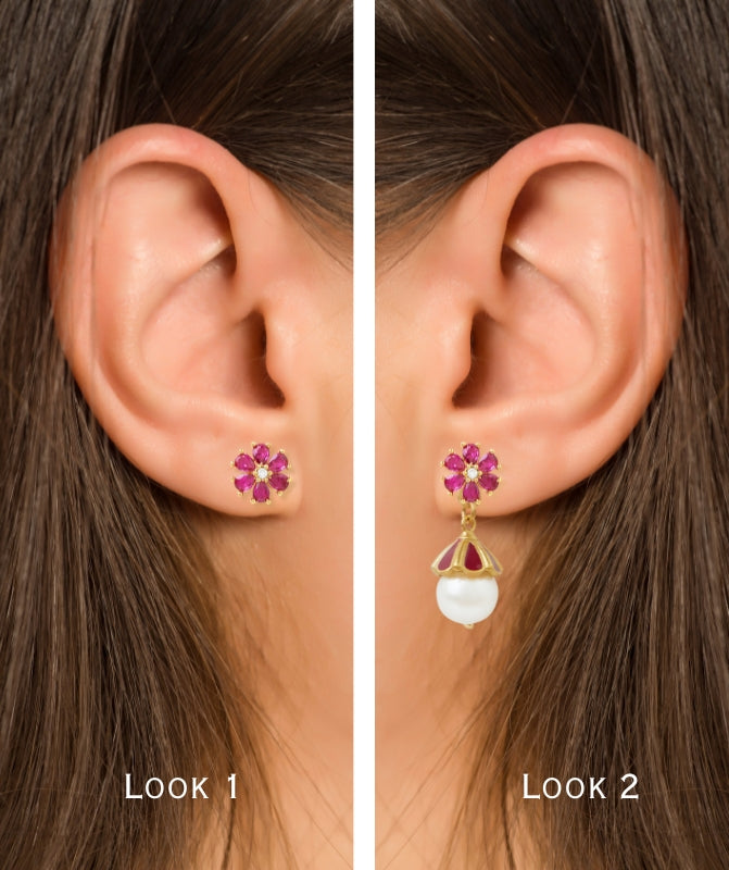 Dani 2 in 1 earring