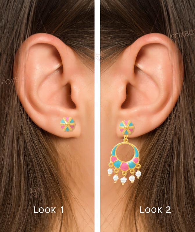 Kolam 2 in 1 chandbali