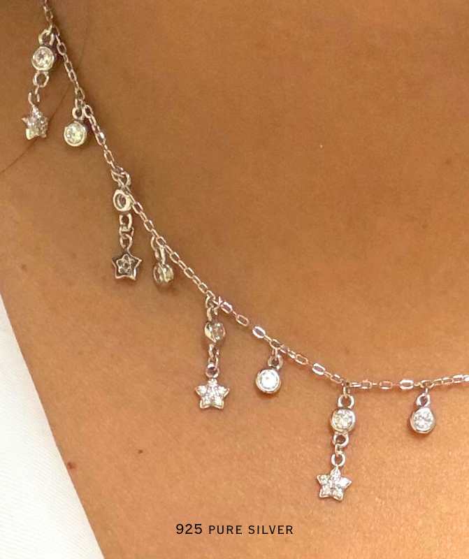 Star charm necklace 1