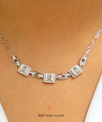 Baguette Necklace 1