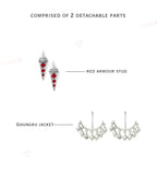 Saanvi 2 in 1 earring