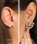Saanvi 2 in 1 earring