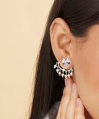 Pink Lady 2 in 1 earring