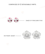 Dhalia 2 in 1 earstud