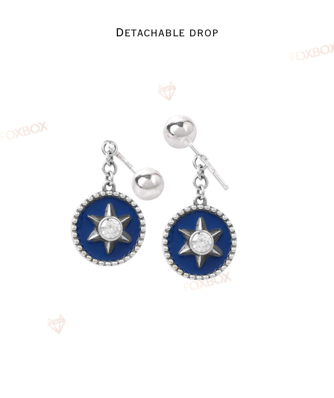 Midnight Star 2 in 1 earring