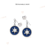 Midnight Star 2 in 1 earring