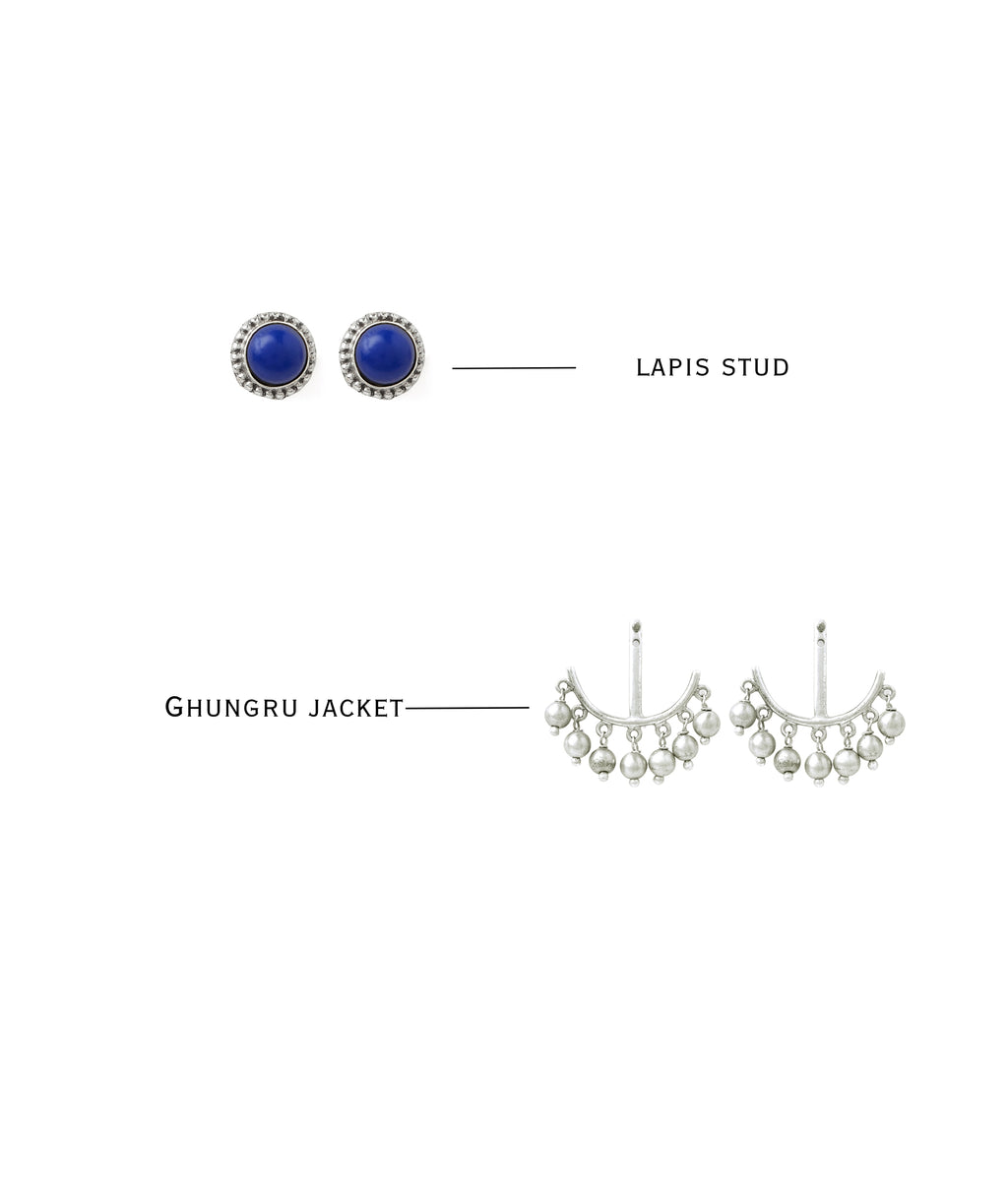 Saanjh - 2 in 1 earring