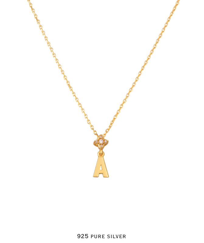 Alphabet Chain Pendant