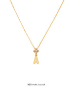 Alphabet Chain Pendant