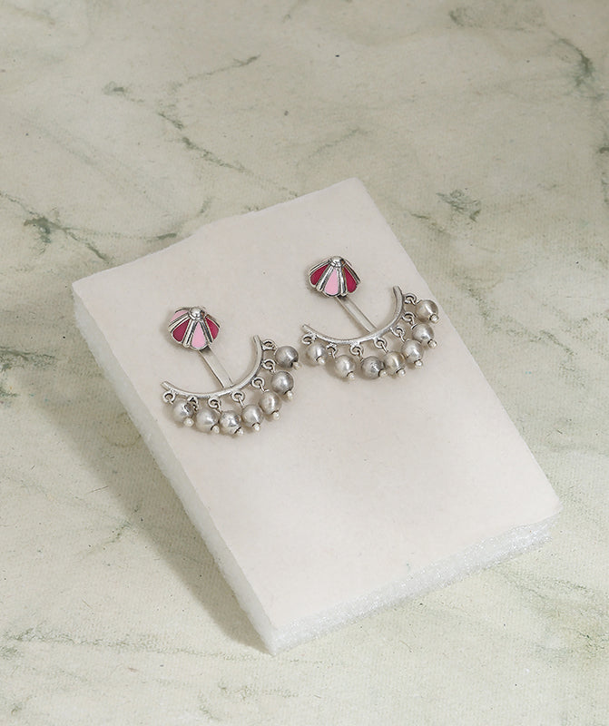 Pink Lady 2 in 1 earring