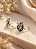 Handmade Pure Silver Toe Ring 3