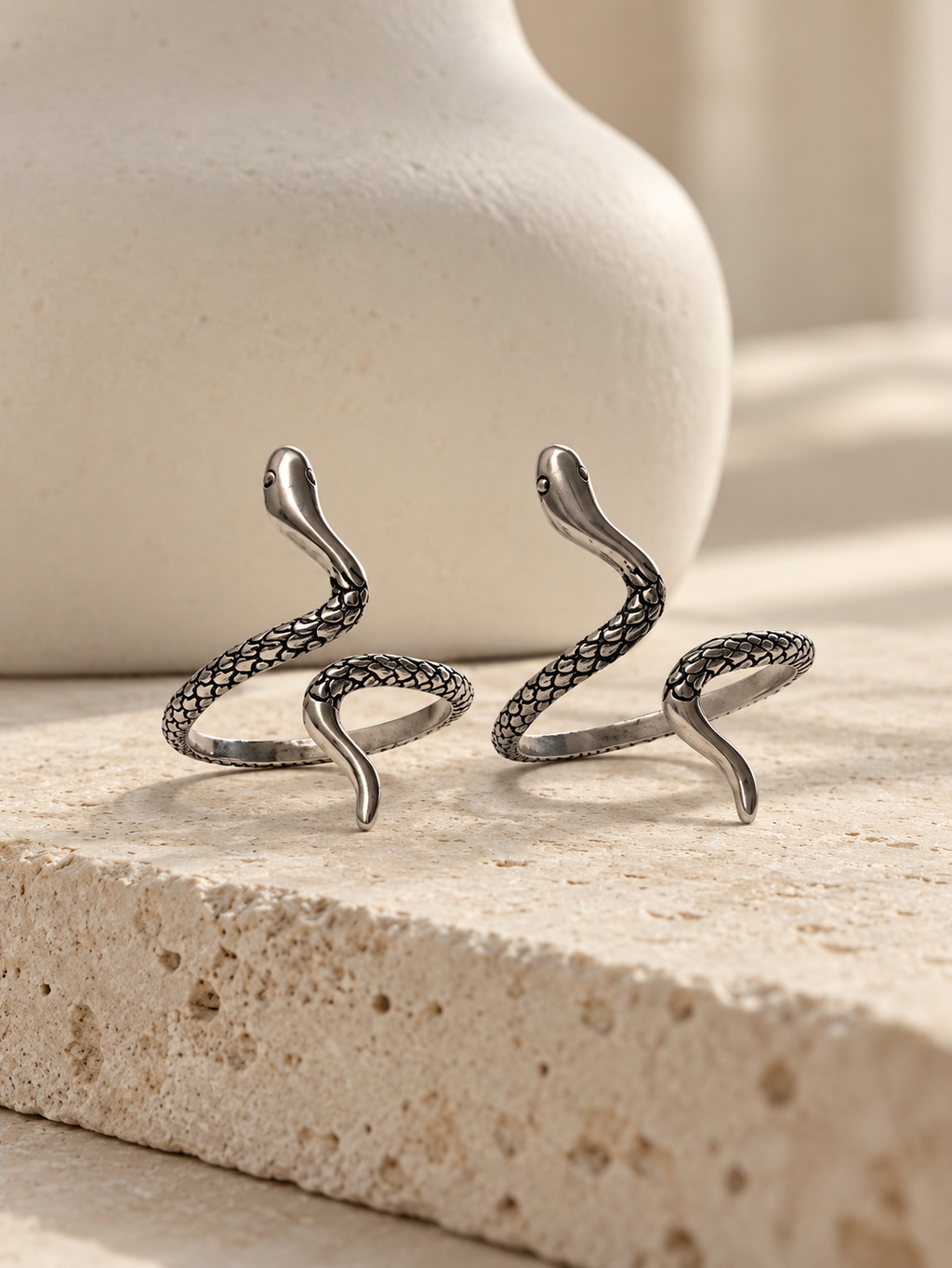 Snake Oxi  925 Silver Toe Ring
