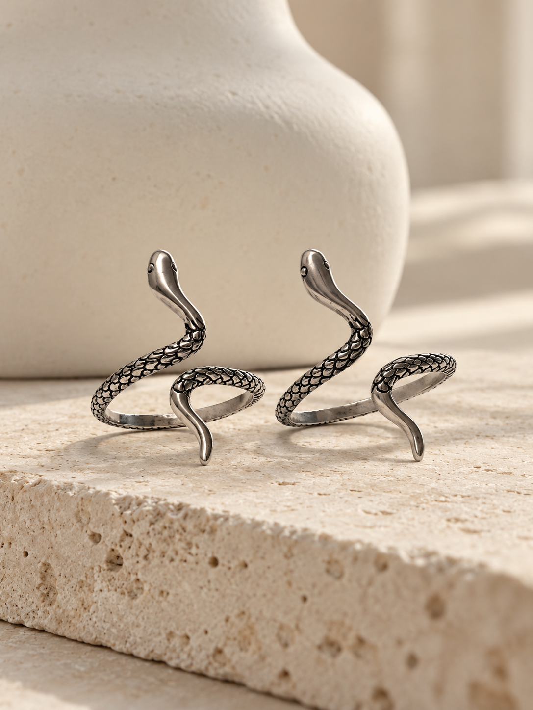 Snake Oxi  925 Silver Toe Ring