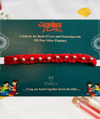 Rakshamoli 10 Beads (Red)