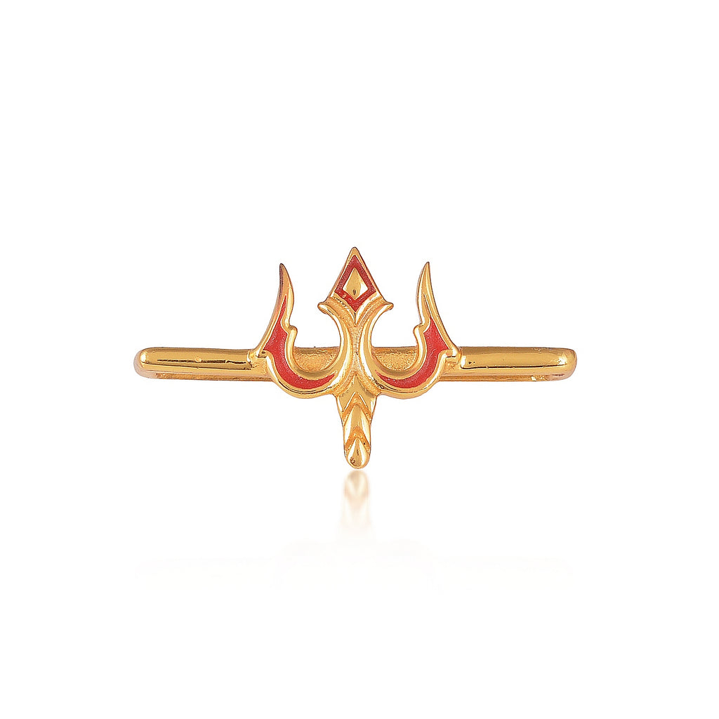 Trishul Convertible Watch Charm Rakhi G (Brass)