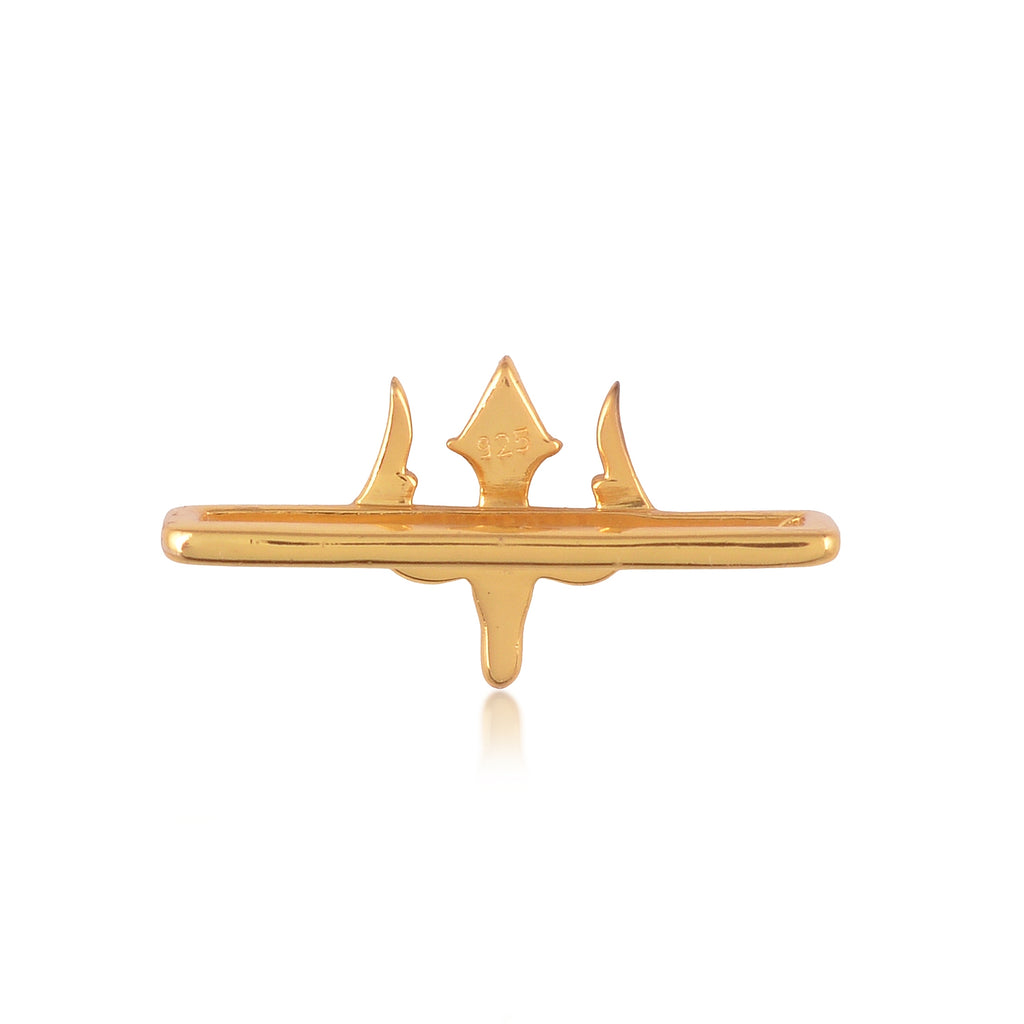 Trishul Convertible Watch Charm Rakhi G (Brass)