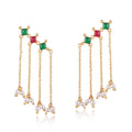 925 Silver Pearl Tassel Earcuff